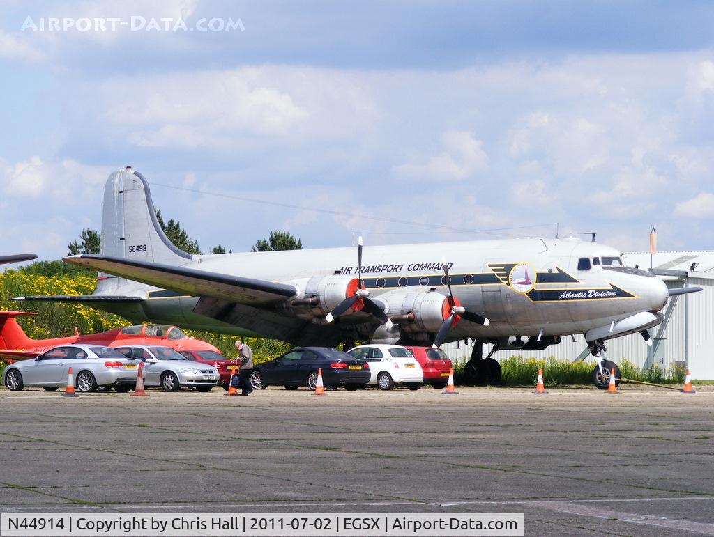 N44914, 1945 Douglas C-54Q-1-DC Skymaster (DC-4A) C/N 10630, North Weald resident
