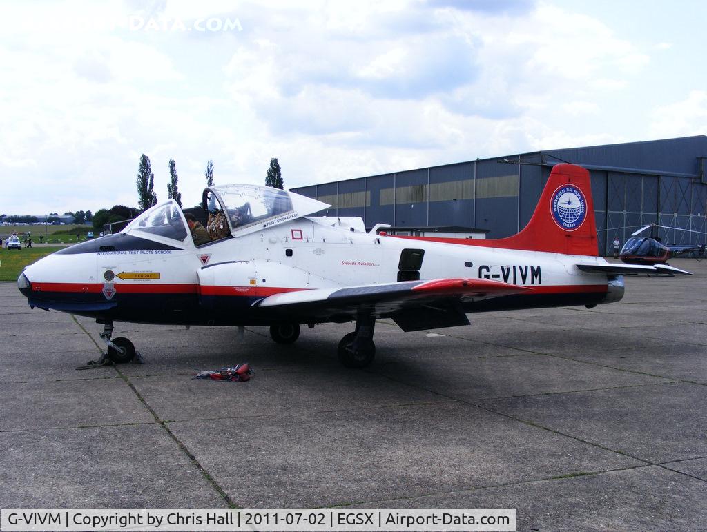 G-VIVM, 1964 BAC 84 Jet Provost T.5P C/N PAC/W/23907, North Weald resident