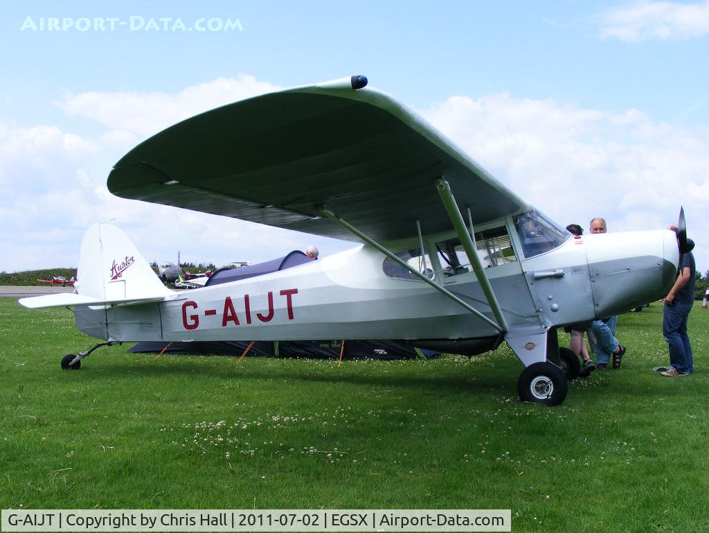 G-AIJT, 1946 Auster J-4 Archer C/N 2075, at the Air Britain flyin