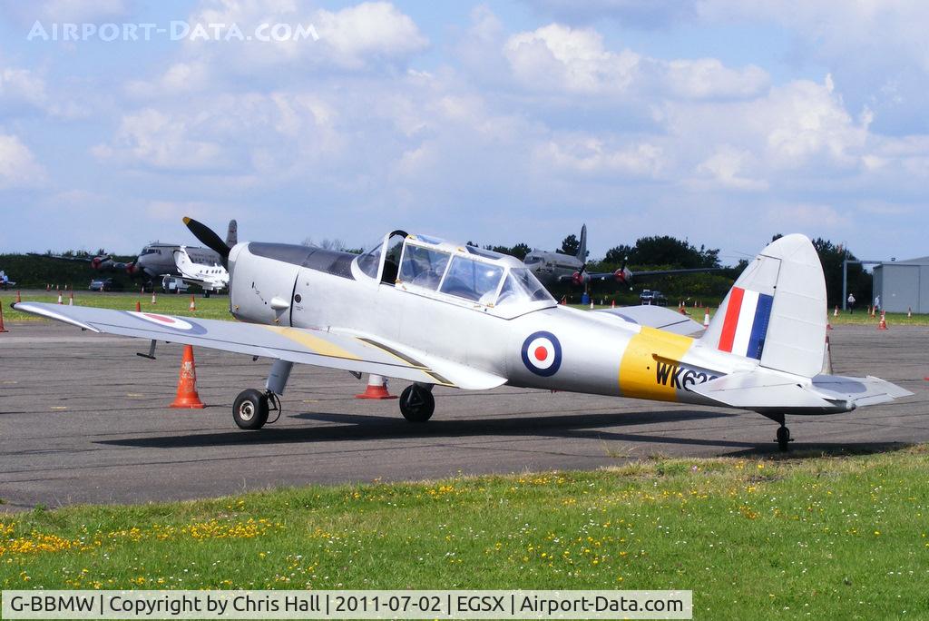 G-BBMW, 1950 De Havilland DHC-1 Chipmunk T.10 C/N C1/0641, at the Air Britain flyin