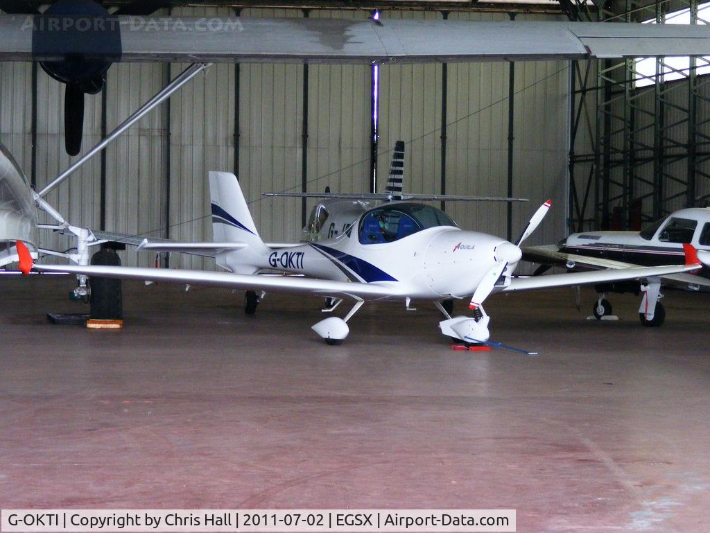 G-OKTI, 2007 Aquila A210 (AT01) C/N AT01-172, North Weald resident