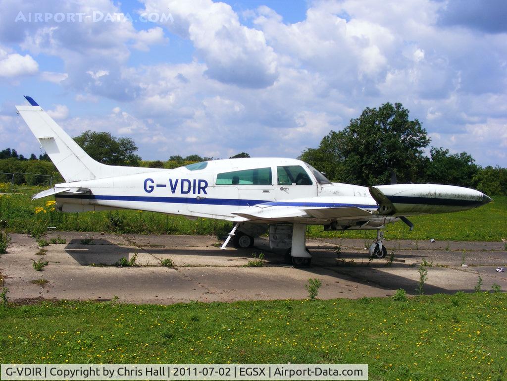G-VDIR, 1975 Cessna T310R C/N 310R-0211, still here after its wheels up landing on 4th September 2005