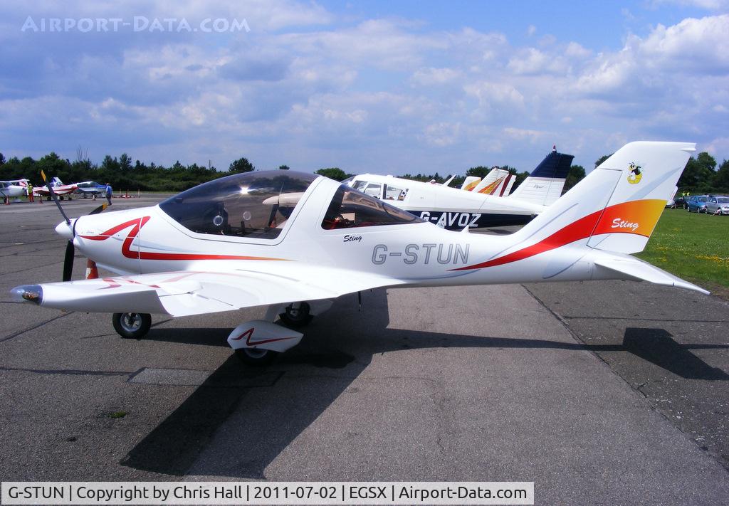 G-STUN, 2011 TL Ultralight TL-2000 Sting Carbon C/N LAA 347-14897, at the Air Britain flyin