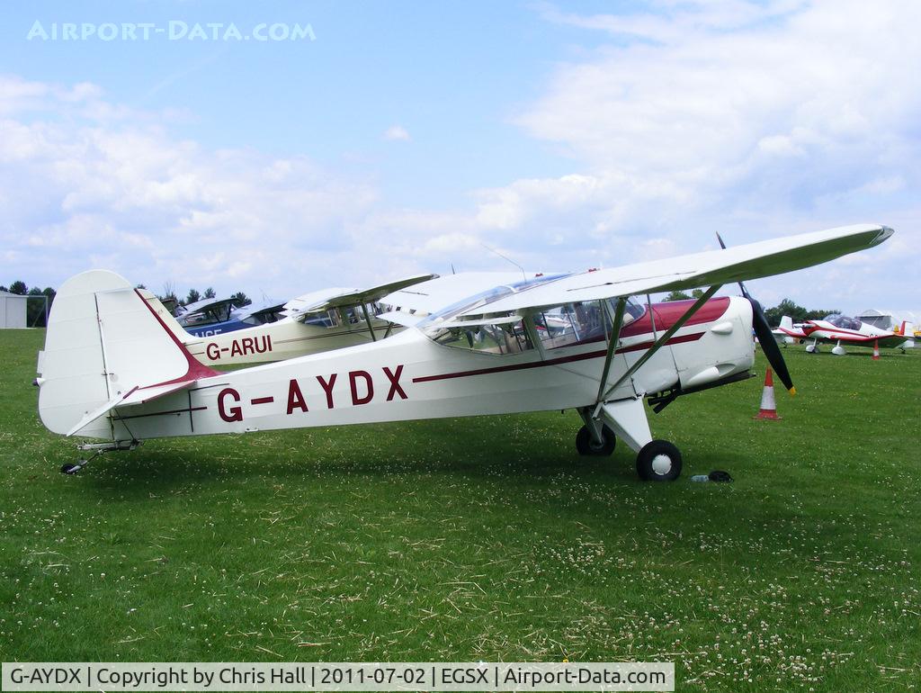 G-AYDX, 1968 Beagle A-61 Terrier 2 C/N B.647, at the Air Britain flyin