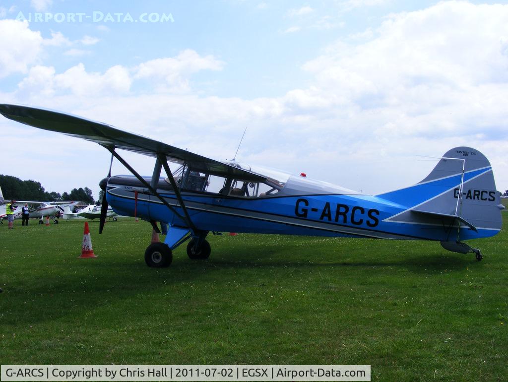 G-ARCS, 1960 Auster D6-180 C/N 3703, at the Air Britain flyin