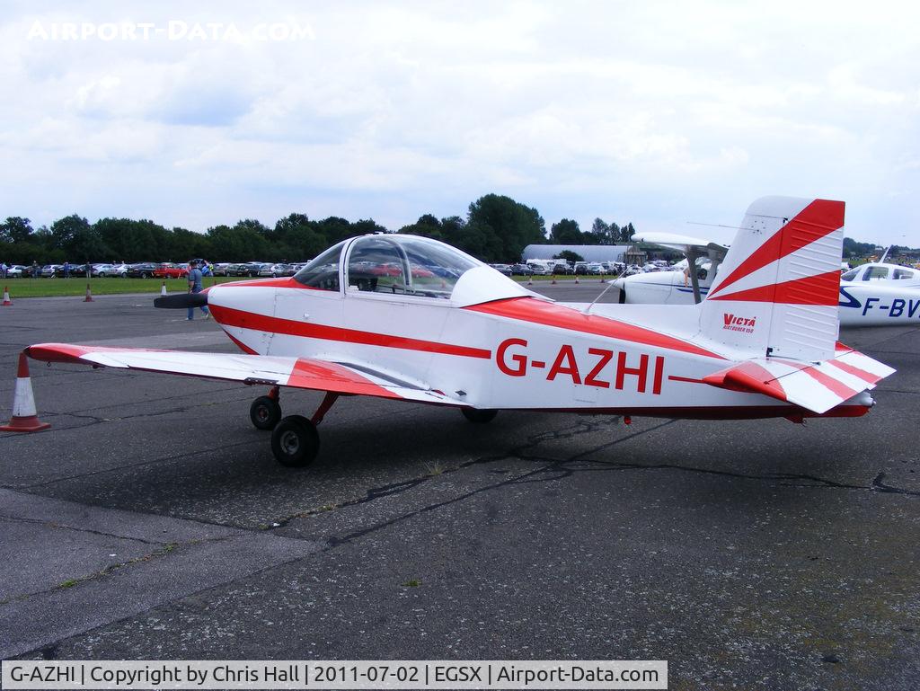 G-AZHI, 1971 AESL Glos-Airtourer Super 150/T5 C/N A540, at the Air Britain flyin