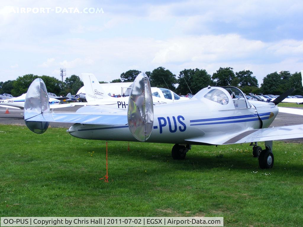 OO-PUS, 1947 Erco 415D Ercoupe C/N 4577, at the Air Britain flyin