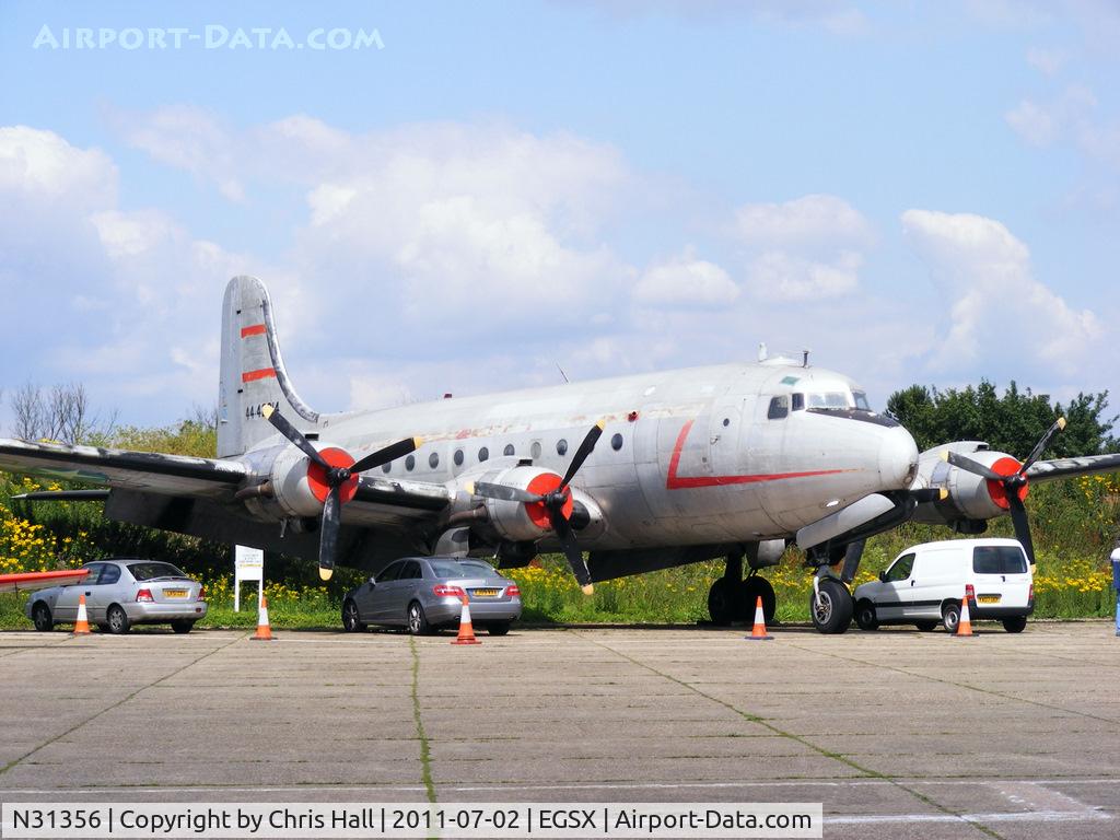 N31356, 1946 Douglas DC-4-1009 C/N D4-26, North Weald resident