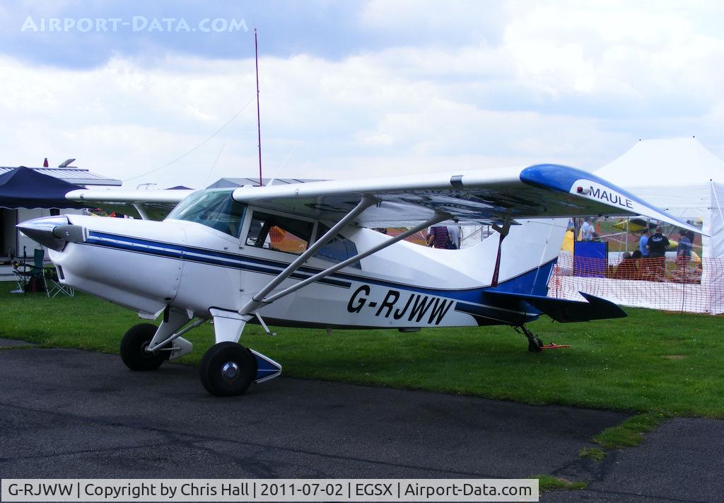 G-RJWW, 1979 Maule M-5-235C Lunar Rocket C/N 7250C, at the Air Britain flyin
