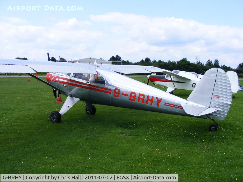 G-BRHY, 1947 Luscombe 8E Silvaire C/N 5138, at the Air Britain flyin