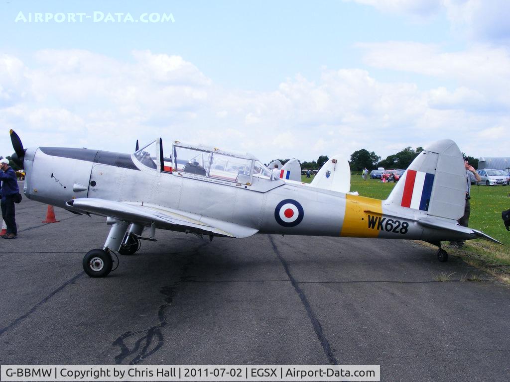 G-BBMW, 1950 De Havilland DHC-1 Chipmunk T.10 C/N C1/0641, at the Air Britain flyin