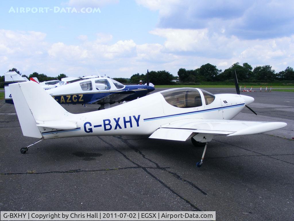 G-BXHY, 1998 Europa XS Monowheel C/N PFA 247-12514, at the Air Britain flyin