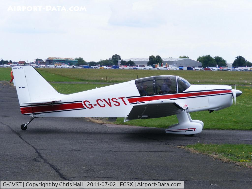 G-CVST, 2003 Jodel D-140E Mousquetaire IV C/N PFA 251-13384, at the Air Britain flyin