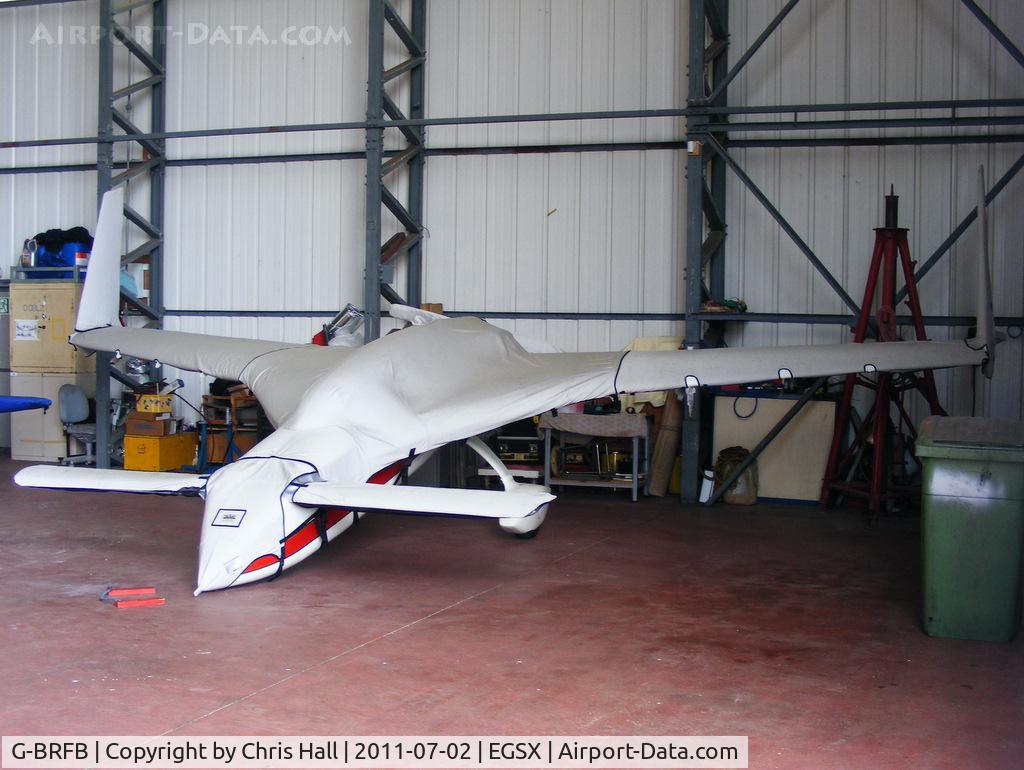 G-BRFB, 1989 Rutan Long-EZ C/N PFA 074A-10646, North Weald resident