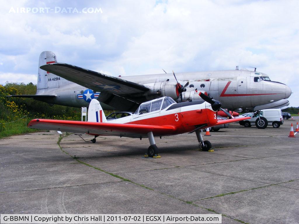 G-BBMN, 1952 De Havilland DHC-1 Chipmunk 22 C/N C1/0300, North Weald resident