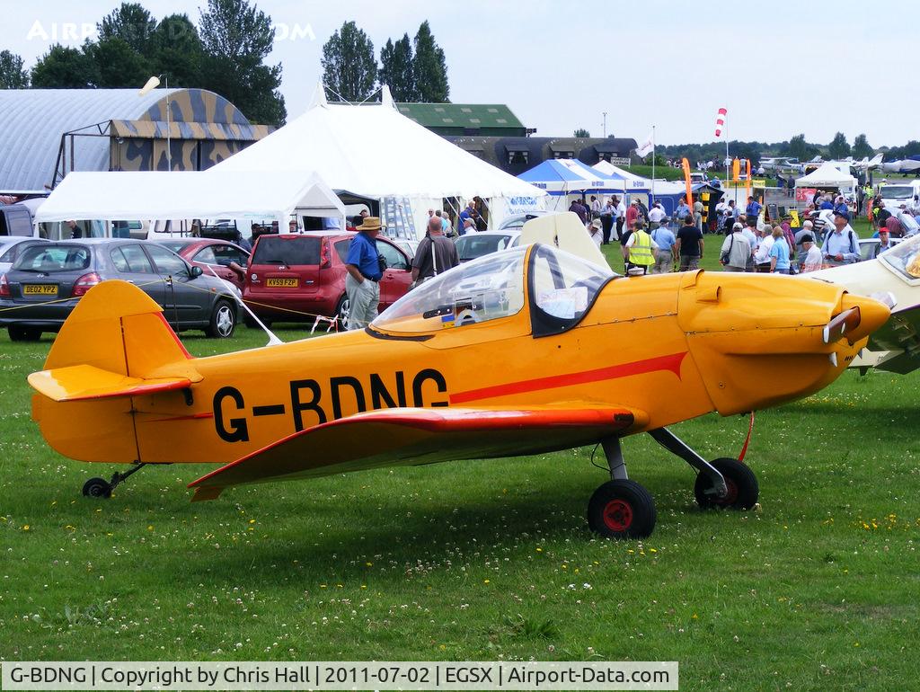 G-BDNG, 1977 Taylor JT-1 Monoplane C/N PFA 1405, at the Air Britain flyin