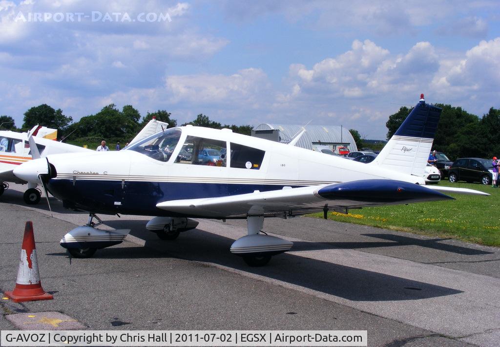 G-AVOZ, 1966 Piper PA-28-180 Cherokee C/N 28-3711, at the Air Britain flyin