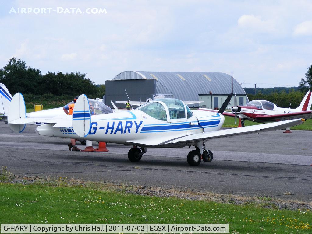 G-HARY, 1966 Alon A-2 Aircoupe C/N A-188, at the Air Britain flyin