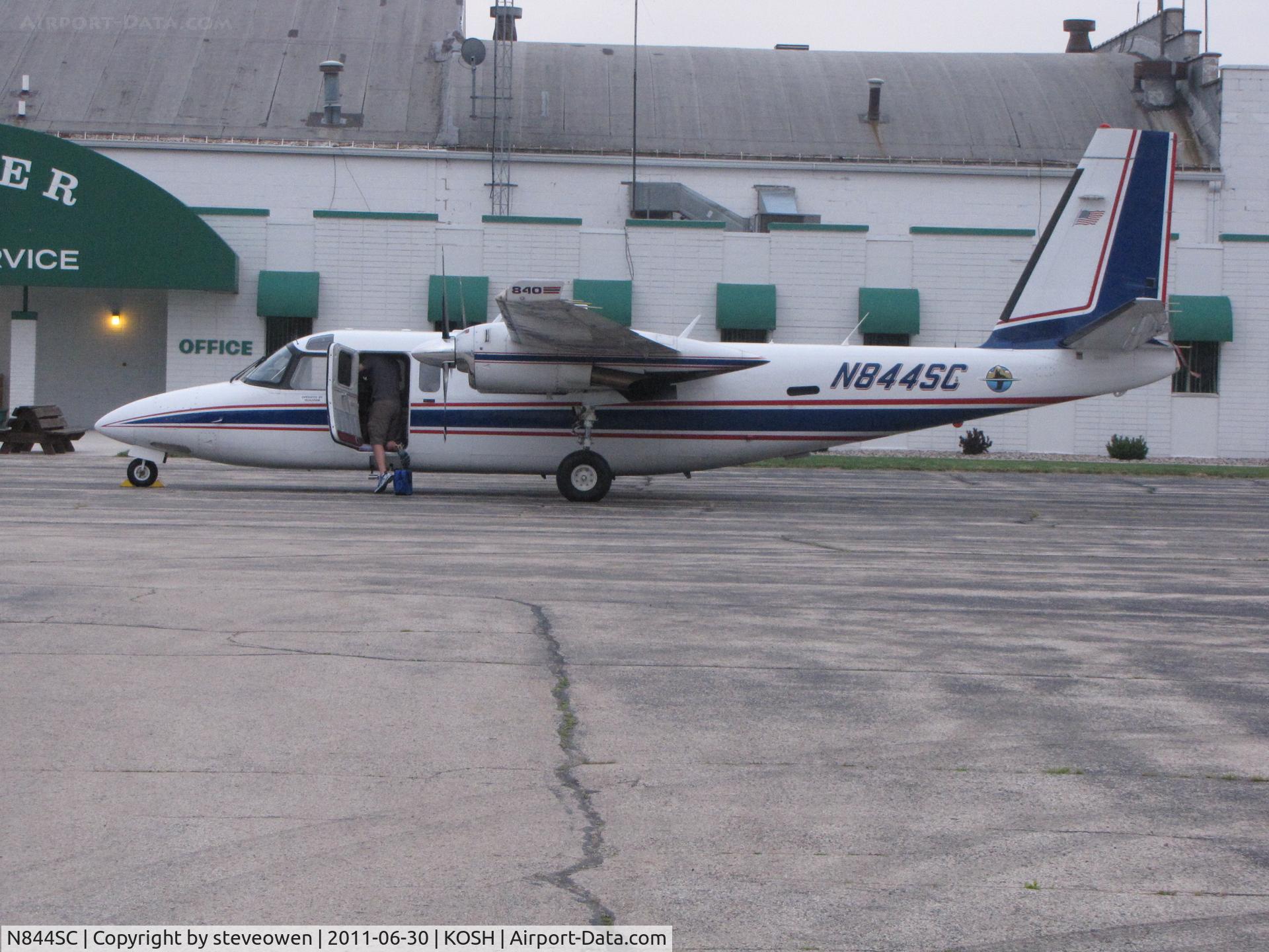 N844SC, 1981 Gulfstream Am Corp Comm Div 690C C/N 11701, @ Basler FBO