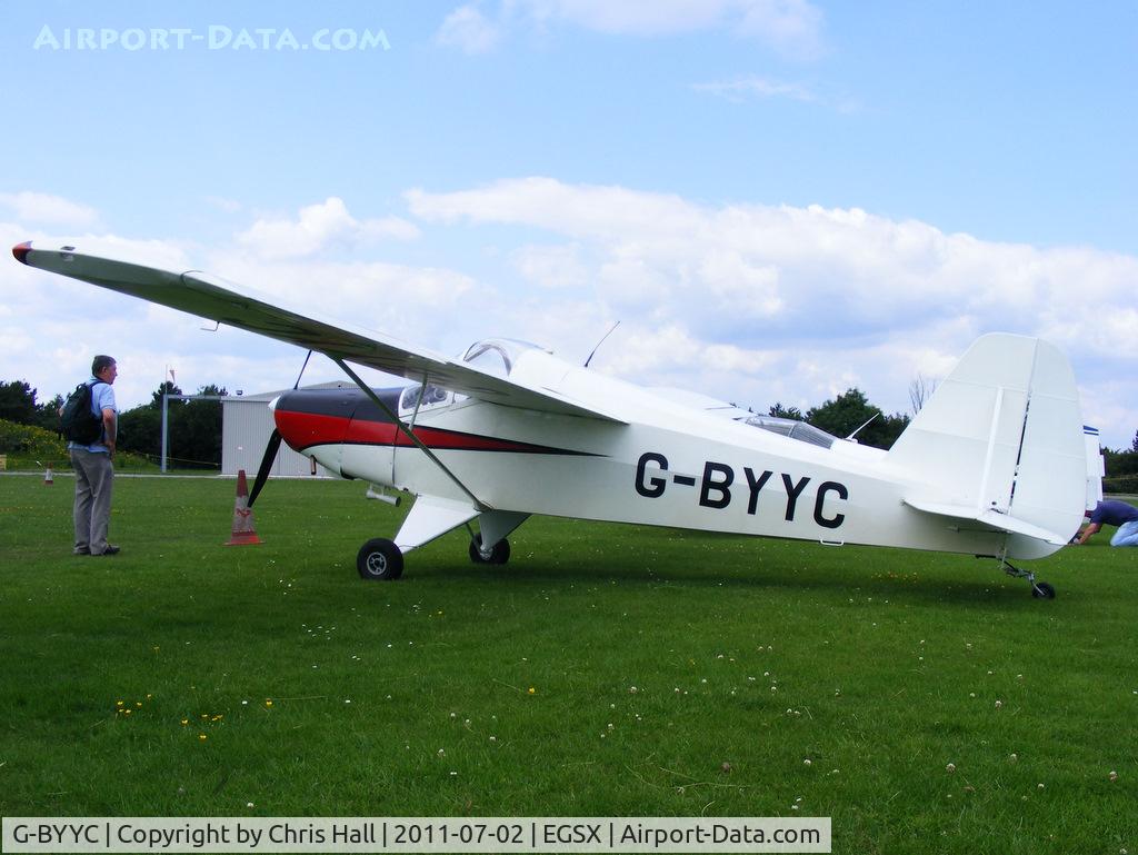 G-BYYC, 2000 Hapi Cygnet SF-2A C/N PFA 182-12311, at the Air Britain flyin