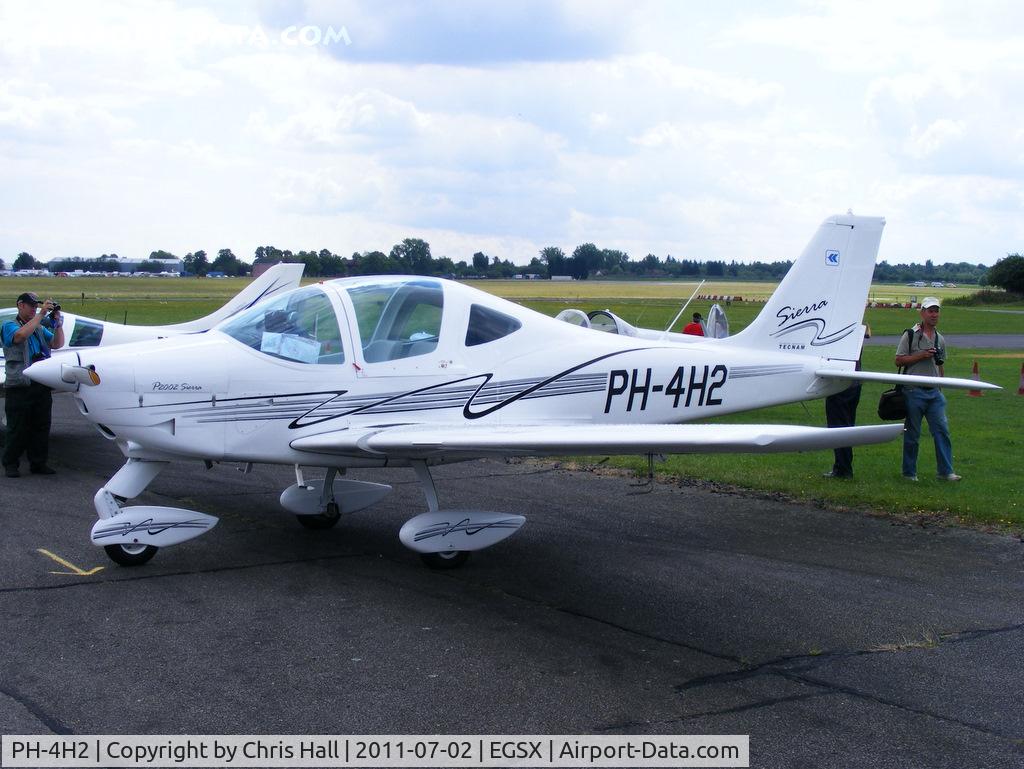 PH-4H2, 2010 Tecnam P-2002JF Sierra C/N 457, at the Air Britain flyin