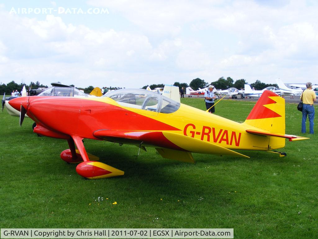 G-RVAN, 1998 Vans RV-6 C/N PFA 181-12657, at the Air Britain flyin