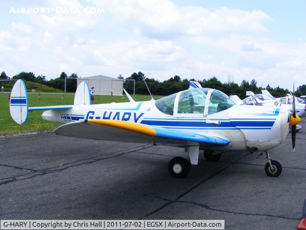 G-HARY, 1966 Alon A-2 Aircoupe C/N A-188, at the Air Britain flyin