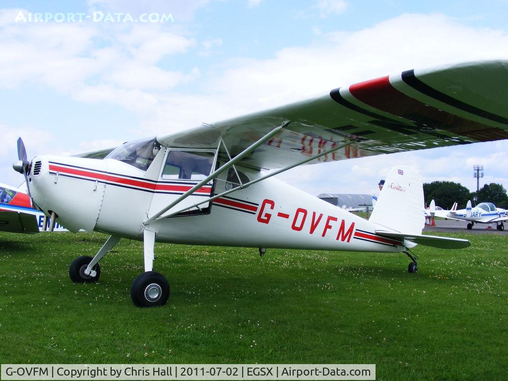 G-OVFM, 1948 Cessna 120 C/N 14720, at the Air Britain flyin