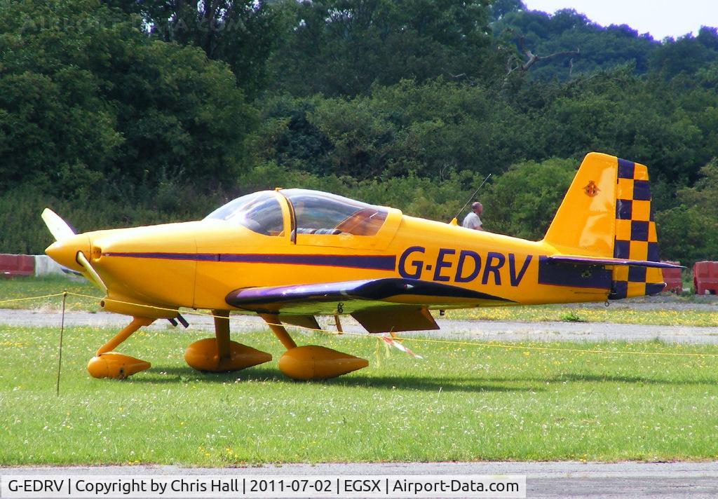 G-EDRV, 2004 Vans RV-6A C/N PFA 181A-13451, at the Air Britain flyin