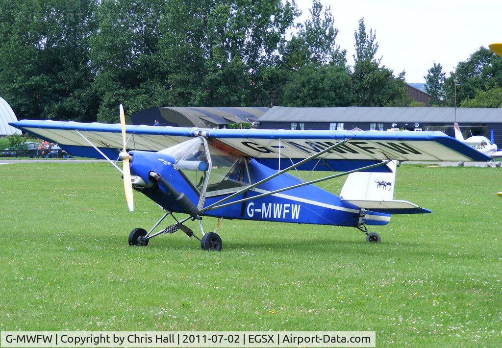 G-MWFW, 1990 Rans S-4 Coyote I C/N PFA 193-11662, at the Air Britain flyin