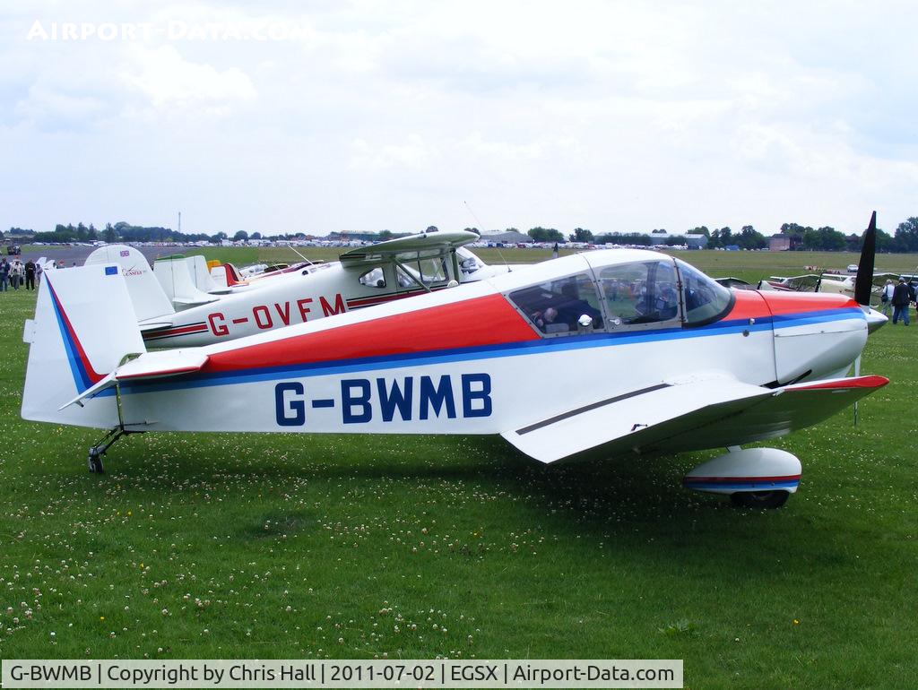 G-BWMB, 1956 Jodel D-119 C/N 77, at the Air Britain flyin