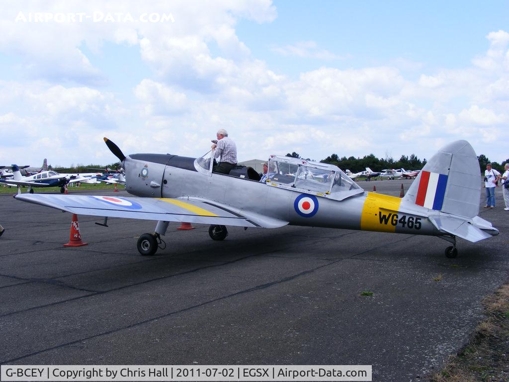 G-BCEY, 1951 De Havilland DHC-1 Chipmunk T.10 C/N C1/0515, at the Air Britain flyin