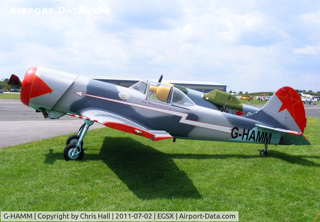 G-HAMM, 1983 Yakovlev Yak-50 C/N 832409, North Weald resident