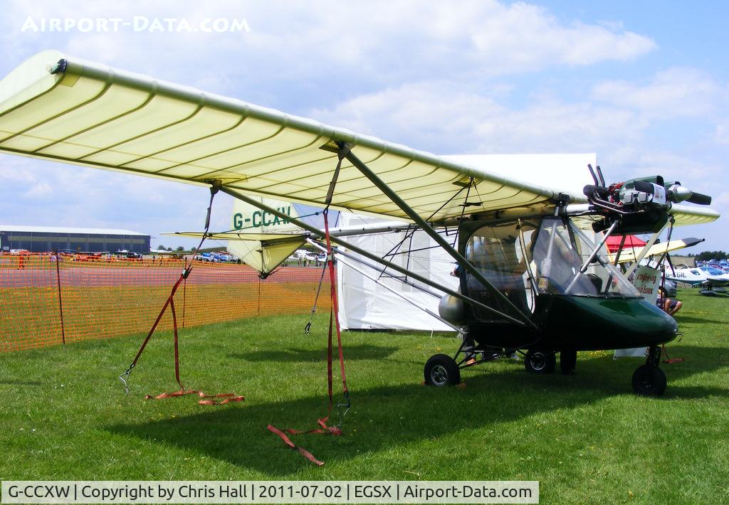 G-CCXW, 2004 Thruster T600N 450 C/N 0045-T600N-104, at the Air Britain flyin