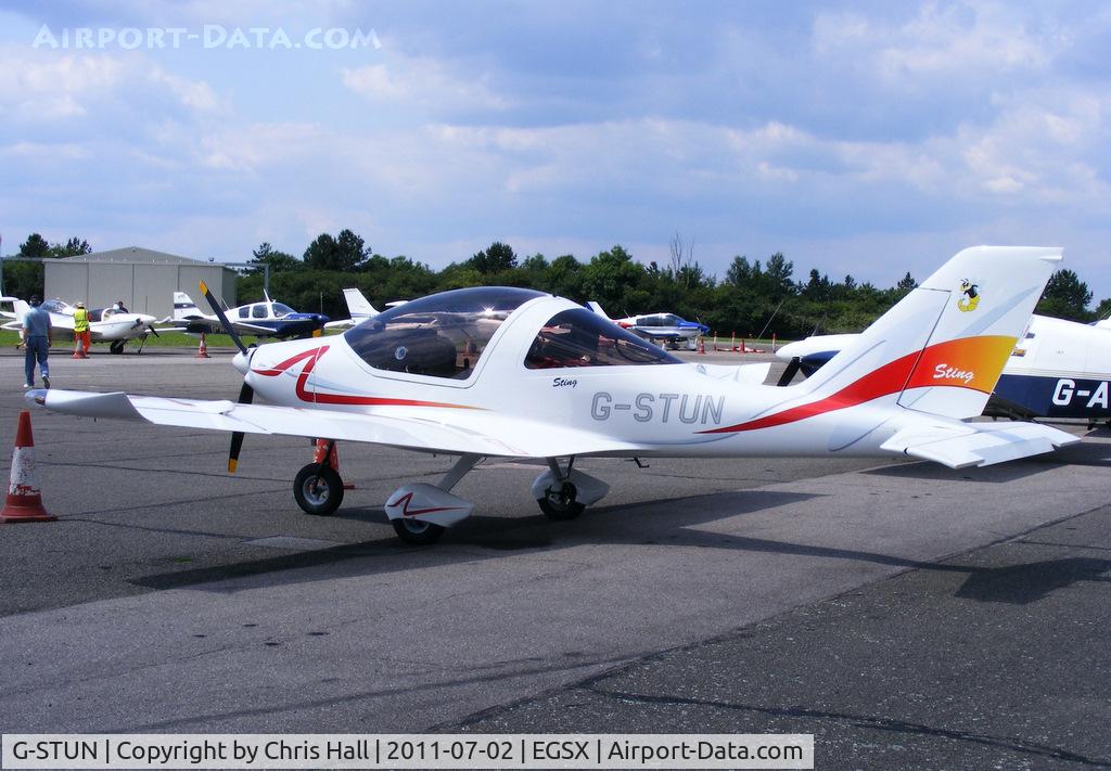 G-STUN, 2011 TL Ultralight TL-2000 Sting Carbon C/N LAA 347-14897, at the Air Britain flyin