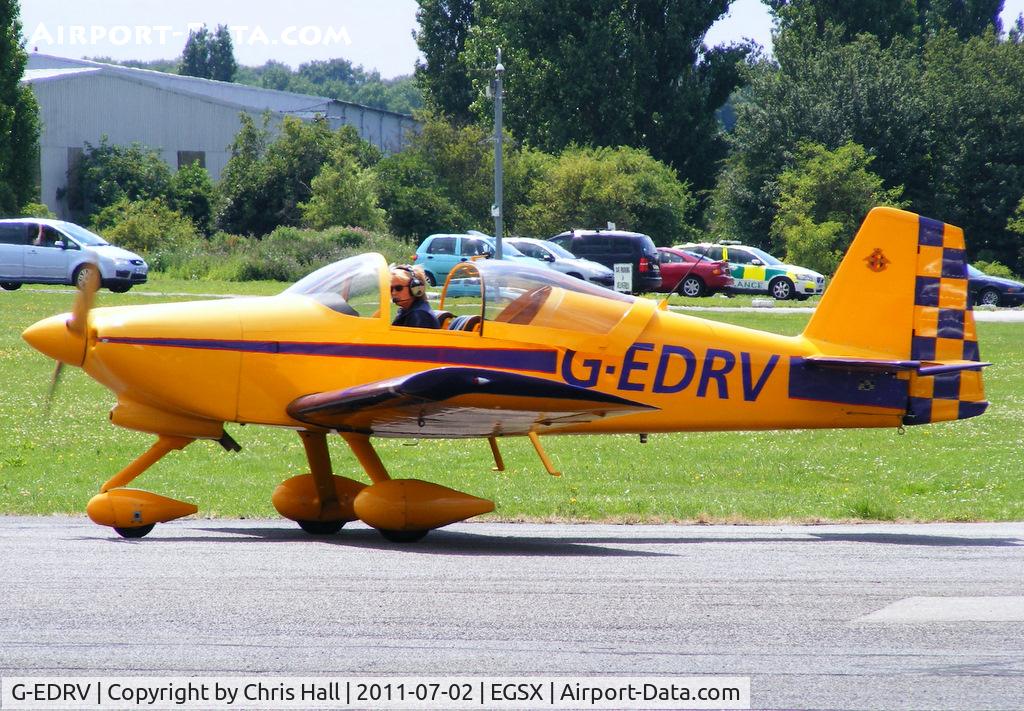 G-EDRV, 2004 Vans RV-6A C/N PFA 181A-13451, at the Air Britain flyin
