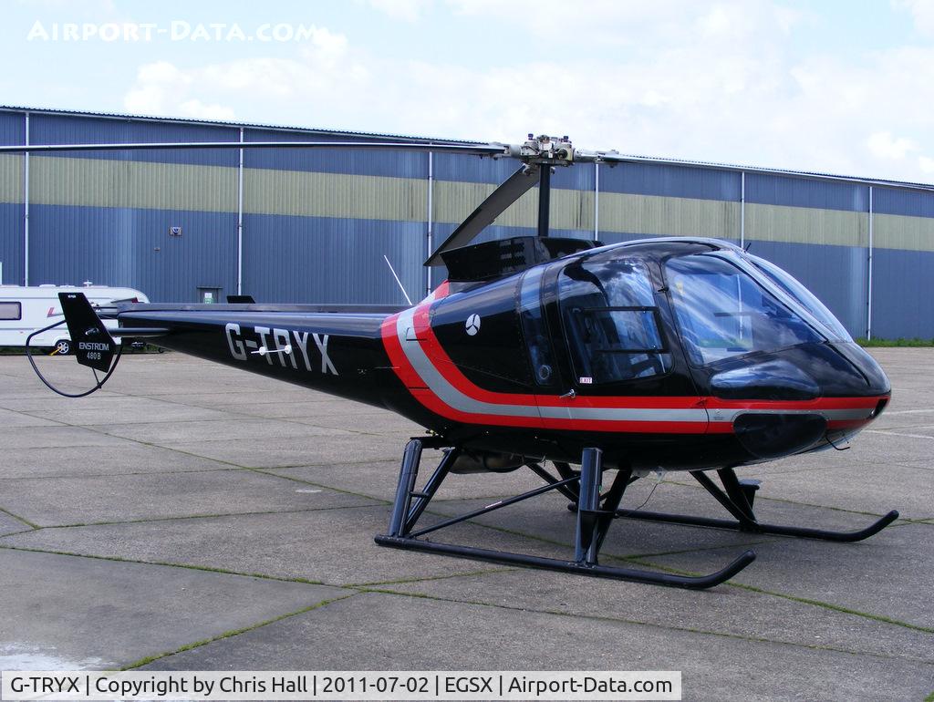 G-TRYX, 2005 Enstrom 480B C/N 5083, at the Air Britain flyin