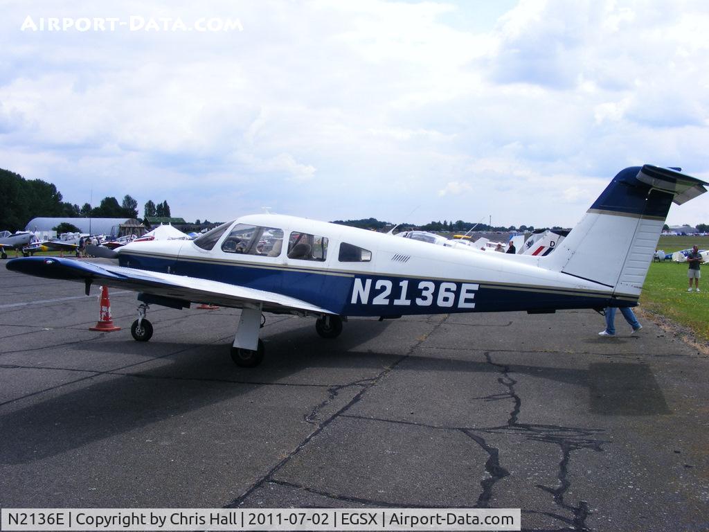 N2136E, 1978 Piper PA-28RT-201 Arrow IV C/N 28R-7918002, at the Air Britain flyin