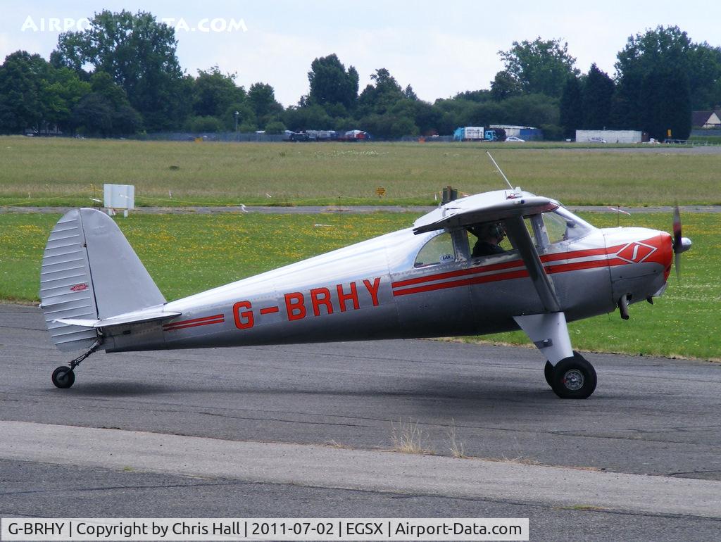 G-BRHY, 1947 Luscombe 8E Silvaire C/N 5138, at the Air Britain flyin