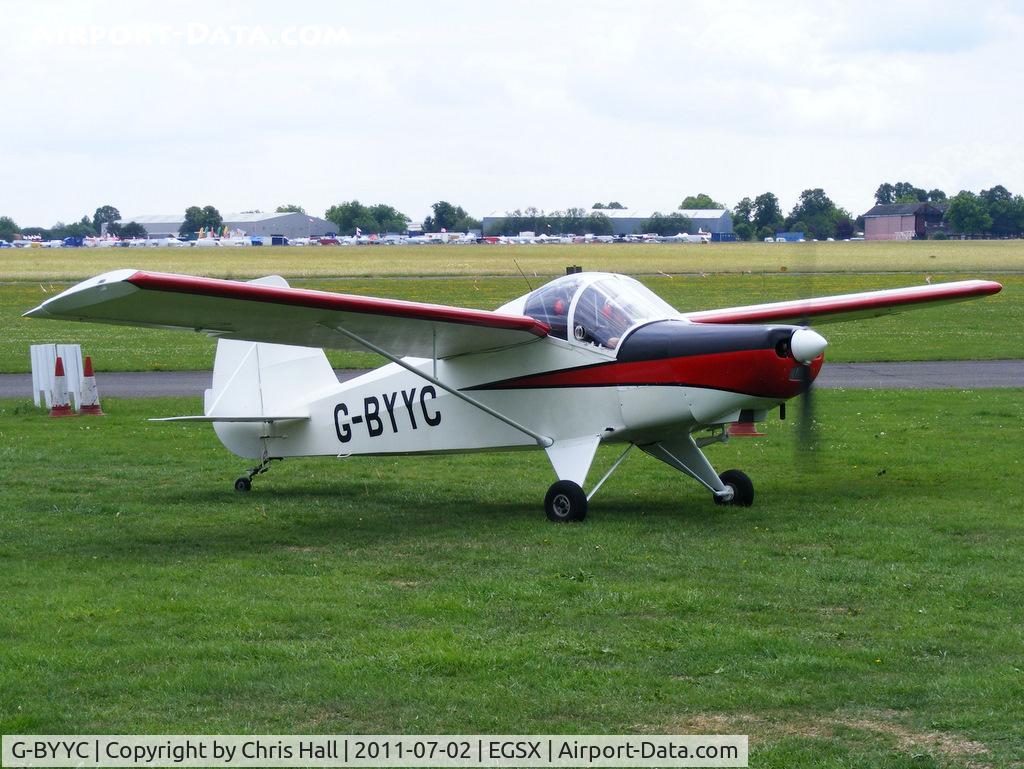 G-BYYC, 2000 Hapi Cygnet SF-2A C/N PFA 182-12311, at the Air Britain flyin