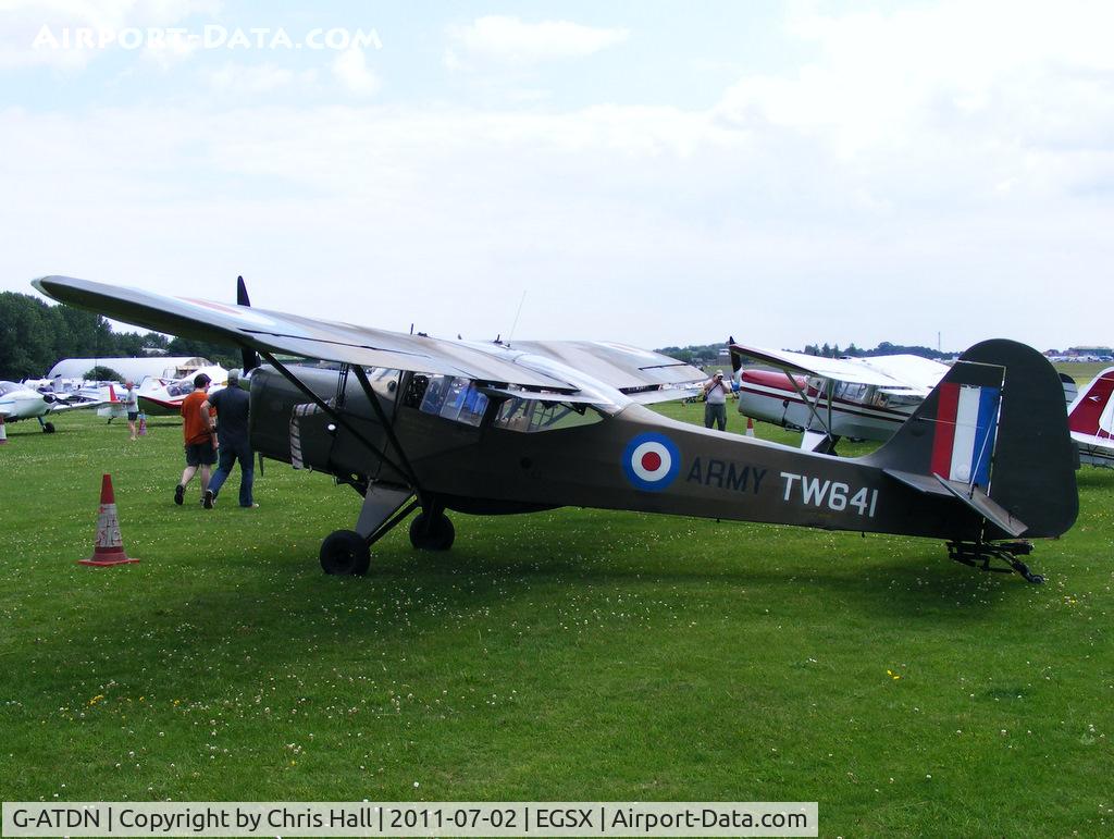 G-ATDN, 1965 Beagle A-61 Terrier 2 C/N B.638, at the Air Britain flyin