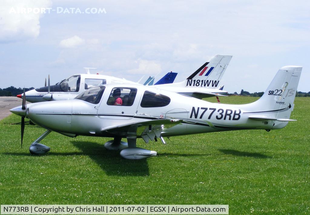 N773RB, 2007 Cirrus SR22 GTS Turbo C/N 2421, at the Air Britain flyin