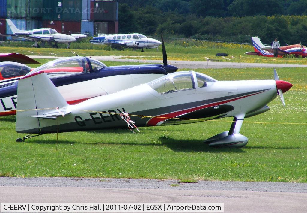 G-EERV, 2002 Vans RV-6 C/N PFA 181A-13381, at the Air Britain flyin