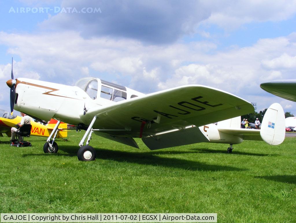 G-AJOE, 1947 Miles M.38 Messenger 2A C/N 6367, at the Air Britain flyin