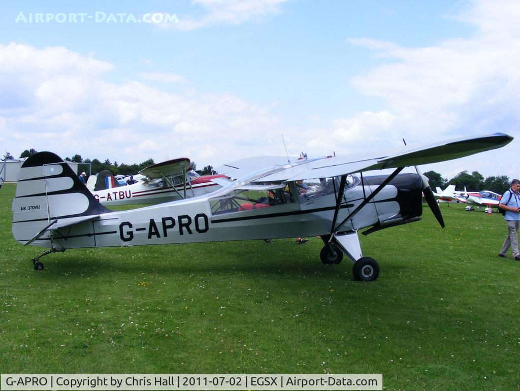 G-APRO, 1952 Auster 6A Tugmaster C/N WJ370, at the Air Britain flyin