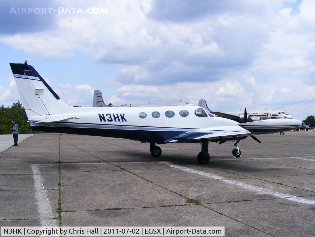 N3HK, 1975 Cessna 340 C/N 340-0538, North Weald resident