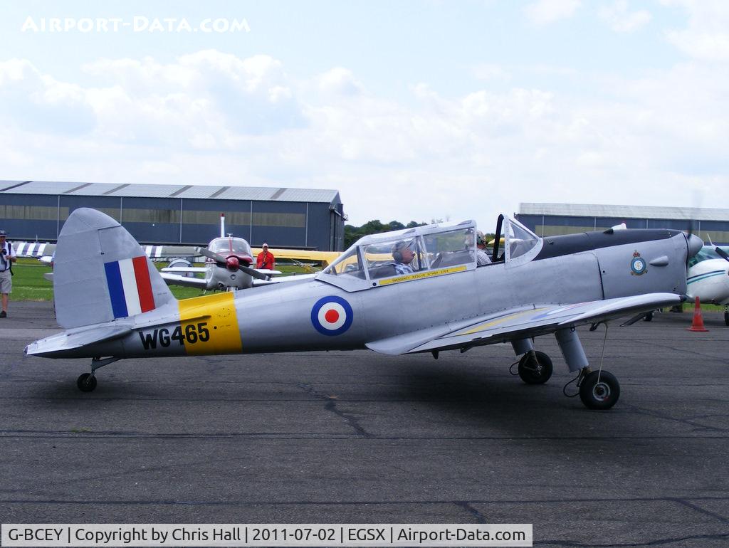 G-BCEY, 1951 De Havilland DHC-1 Chipmunk T.10 C/N C1/0515, at the Air Britain flyin