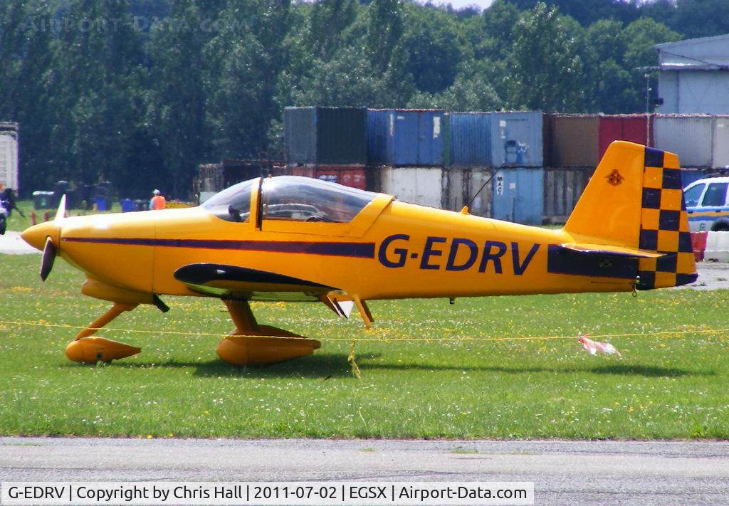 G-EDRV, 2004 Vans RV-6A C/N PFA 181A-13451, at the Air Britain flyin