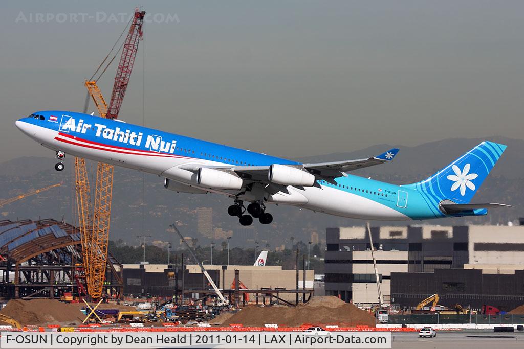 F-OSUN, 2001 Airbus A340-313 C/N 446, Air Tahiti Nui 