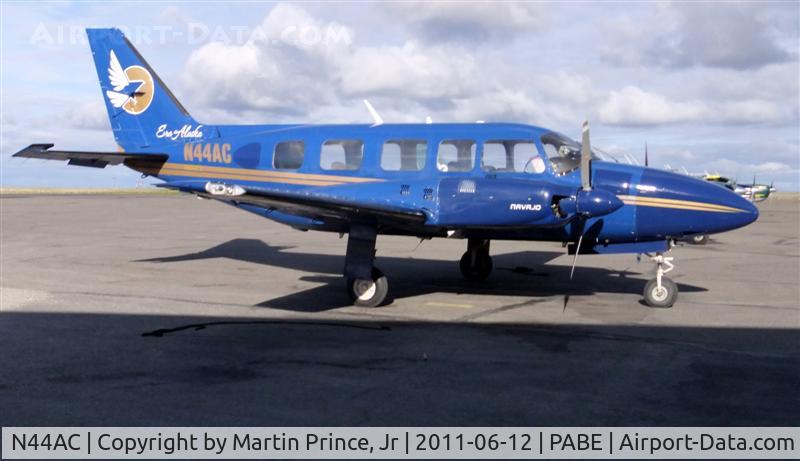 N44AC, 1980 Piper PA-31-350 Chieftain C/N 31-8052147, Era Alaska's Navajo done for the day.